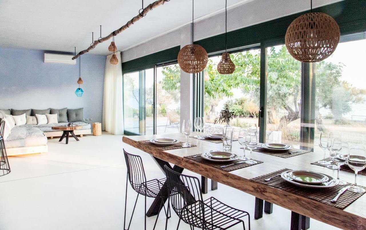Beach Front Villa Melani Mytilíni 外观 照片
